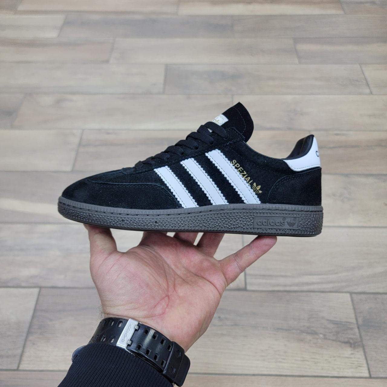 Кроссовки Adidas Spezial Black White 38