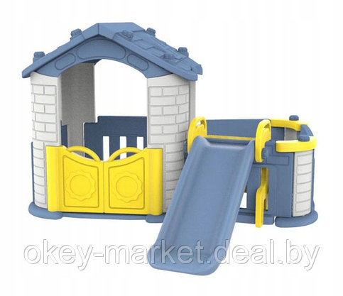 Детский игровой комплекс Baby Maxi Домик с горкой и столиком, фото 2
