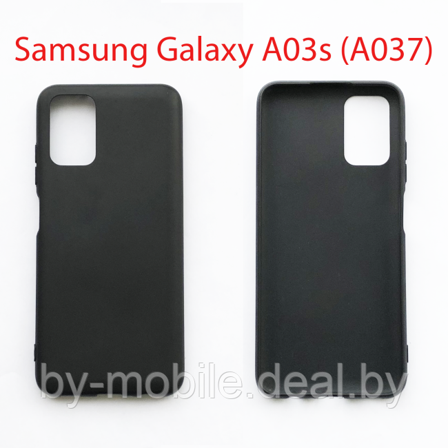 Чехол книжка Samsung Galaxy A03s SM-A037F черный - фото 1 - id-p224880870