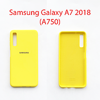 Чехол бампер Samsung Galaxy A7 SM-A750 желтый