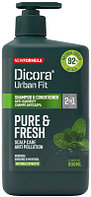 Шампунь для волос Dicora Urban Fit Shampoo & Conditioner Pure & Fresh Anti-Dandruff