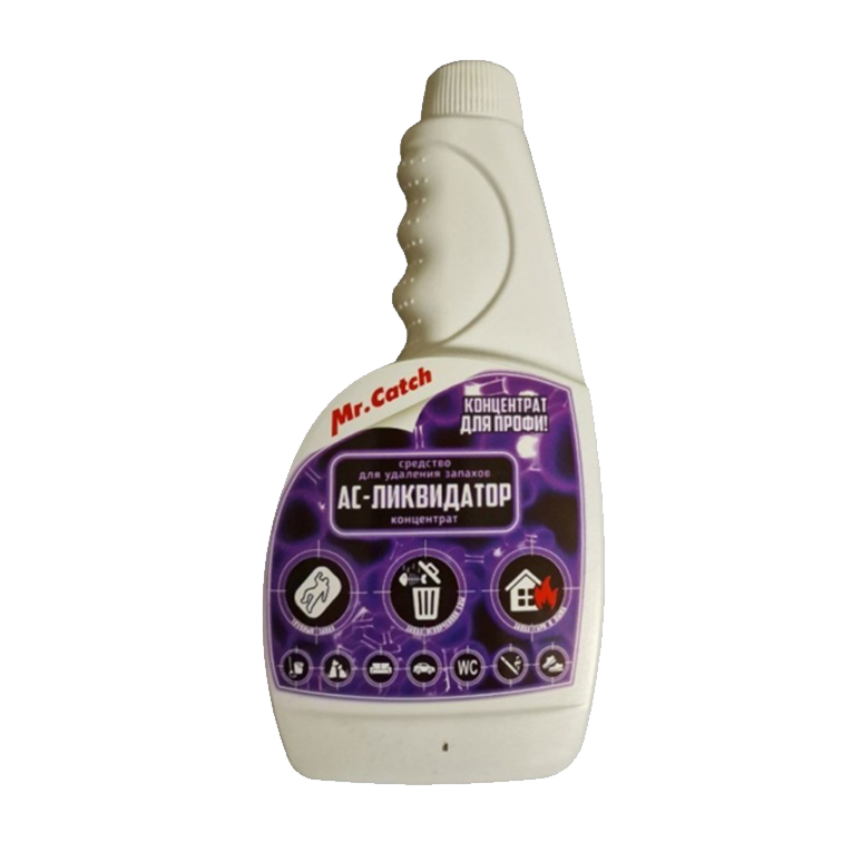 Ас-ликвидатор Профессиональное средство от запахов 0,5л нейтрализатор - фото 2 - id-p164437809