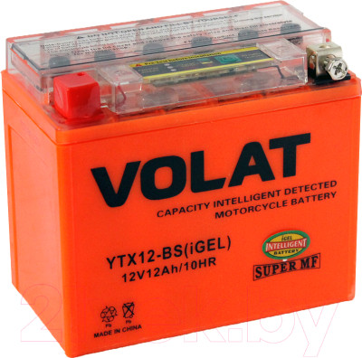 Мотоаккумулятор VOLAT YTX12-BS iGEL L+ - фото 1 - id-p224887185