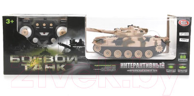 Игрушка на пульте управления Play Smart Боевой танк / М85893 - фото 2 - id-p224887772