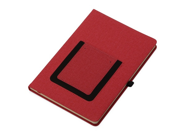 Блокнот Pocket A5 с карманом для телефона, цвет в ассортименте - фото 4 - id-p224887797