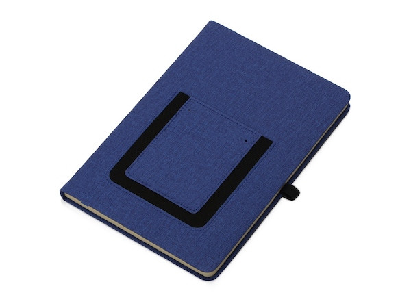 Блокнот Pocket A5 с карманом для телефона, цвет в ассортименте - фото 2 - id-p224887797