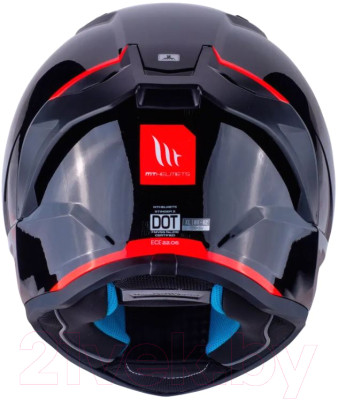 Мотошлем MT Helmets Stinger 2 Solid - фото 4 - id-p224891782