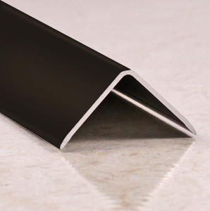 Уголок алюминиевый 10х10х1,2 (2,7 м), цвет черный матовый - фото 2 - id-p224892012