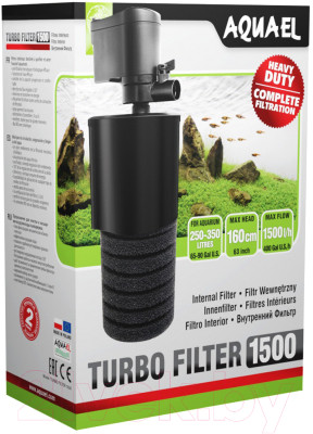 Фильтр для аквариума Aquael Turbo Filter 1500 / 109404 - фото 3 - id-p223067321