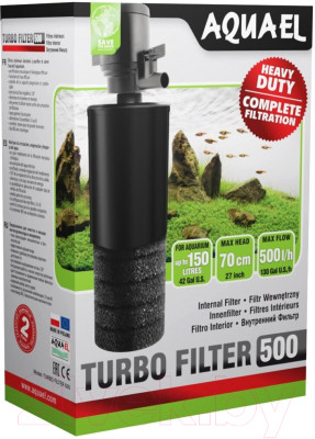Фильтр для аквариума Aquael Turbo Filter 500 / 109401 - фото 3 - id-p219863192