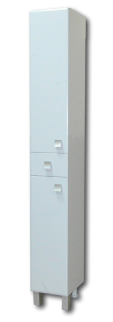 Шкаф-пенал с выдвижными ящиками Гамма 51.25 оФ2 лев./прав. (белый) - фото 1 - id-p224893444