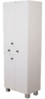 Шкаф-пенал с выдвижными ящиками Гамма 53.50 оФ2 (белый)