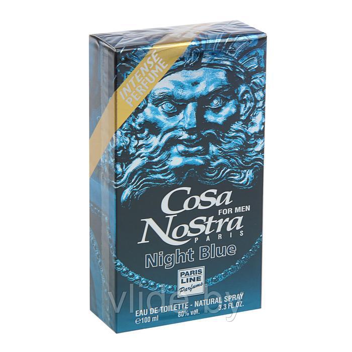 Туалетная вода мужская Cosa Nostra Night Blue Intense Perfume, 100 мл - фото 3 - id-p224893505