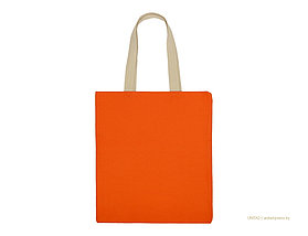 Сумка для шопинга Steady хлопковая с парусиновыми ручками, 260 gsm, фото 3