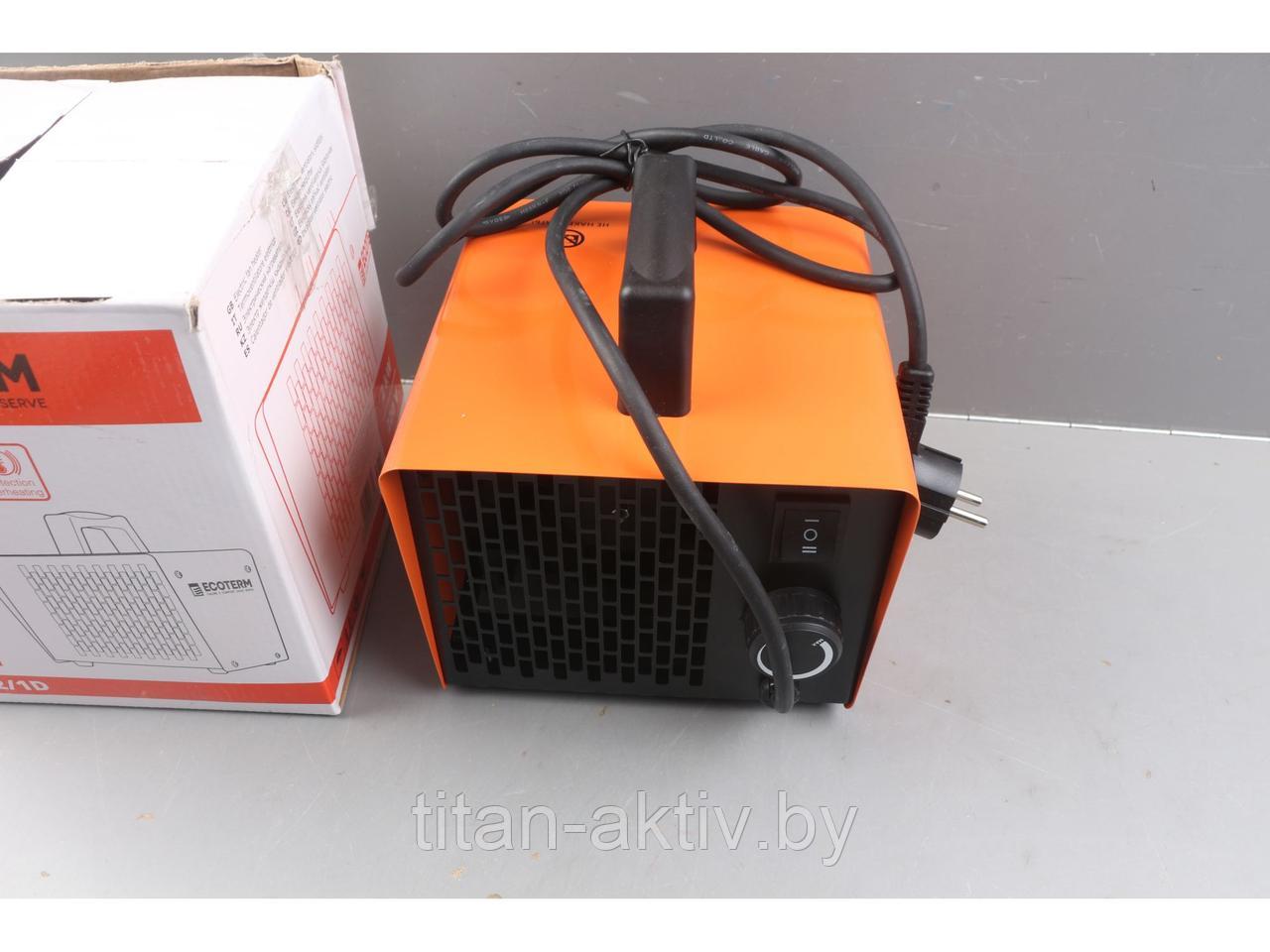 Нагреватель воздуха электр. Ecoterm EHC-02/1D уцененный (0287059741) (кубик, 2 кВт, 220 В, термостат - фото 3 - id-p224706602