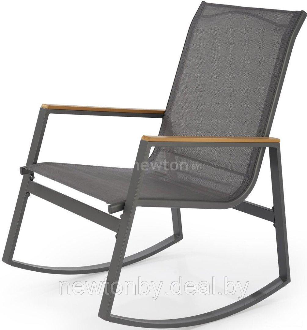 Кресло-качалка Halmar Zlatan (темно-серый/светло-серый) - фото 1 - id-p224899038