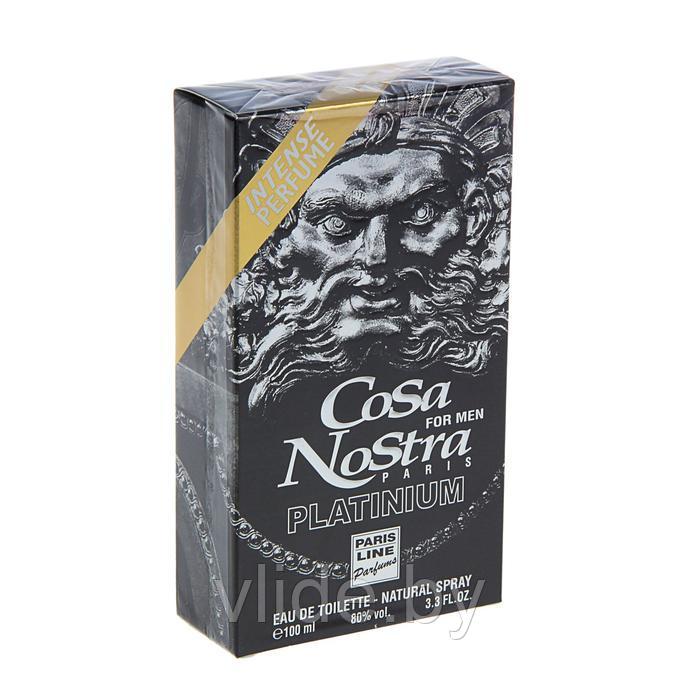 Туалетная вода мужская Cosa Nostra Platinium Intense Perfume, 100 мл - фото 5 - id-p224901888