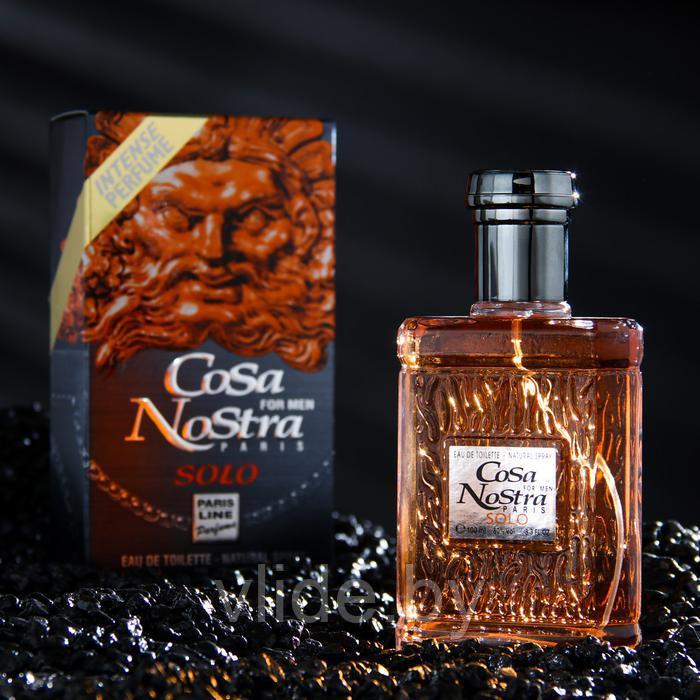 Туалетная вода мужская Cosa Nostra Solo Intense Perfume, 100 мл - фото 1 - id-p224901903