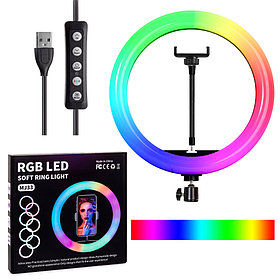 Кольцевая лампа 33 см RGB LED MJ33