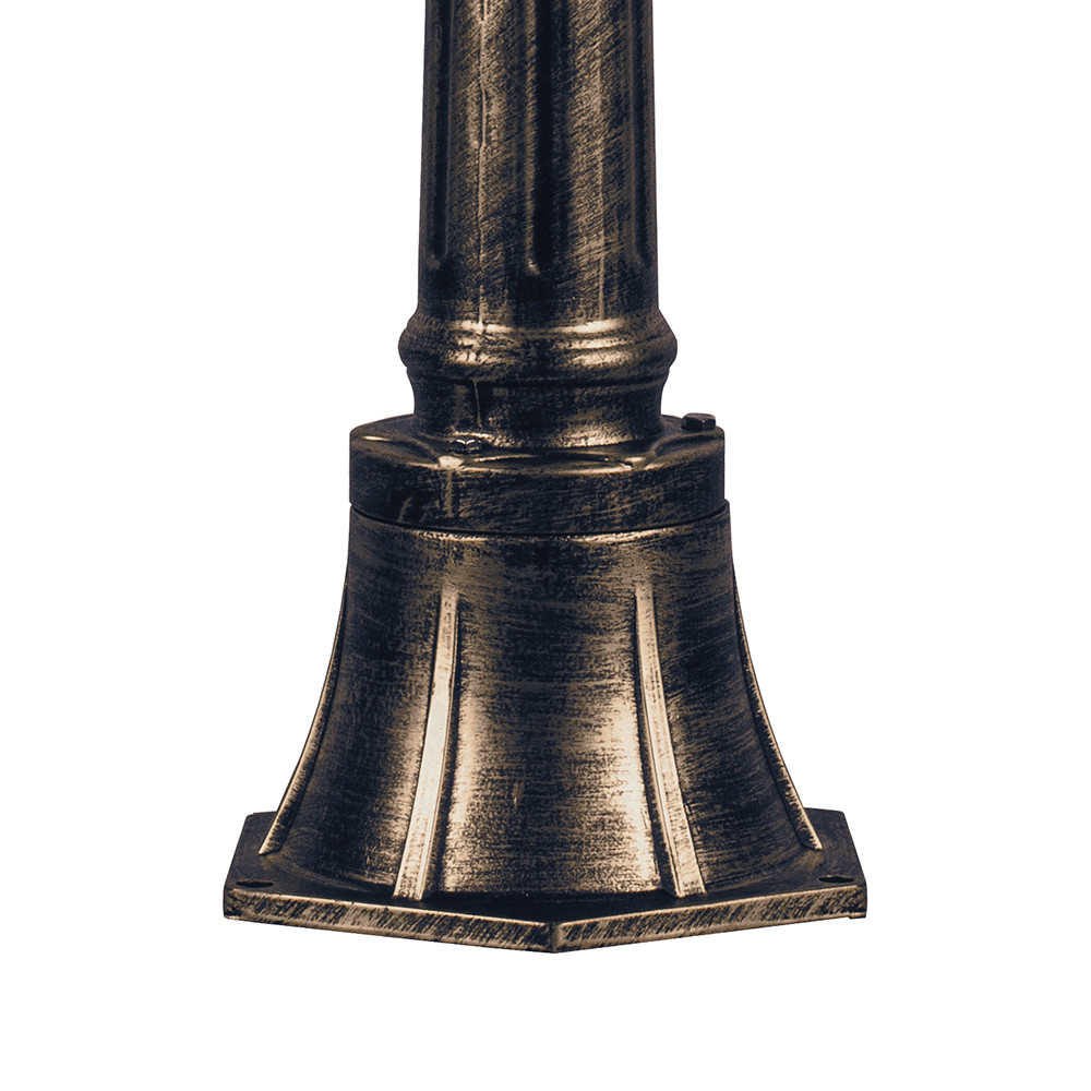 Уличный светильник столб PL3706 «Версаль» малый Feron (1100мм) черное золото - фото 5 - id-p119519651