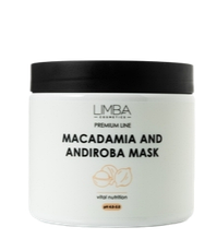 Питательная маска для волос Limba Macadamia and Andiroba mask , 500мл