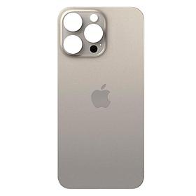Задняя крышка для Apple iPhone 15 Pro Max (широкое отверстие под камеру), натуральная