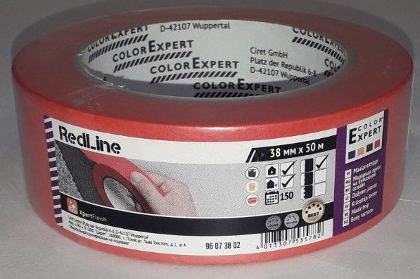 Лента из рисовой бумаги (150 дней) 38х50 мм, красная RedLine ColorExpert