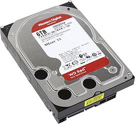 HDD 6 Tb SATA 6Gb/s Western Digital Red WD60EFAX 3.5" 5400rpm 256Mb