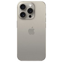 Задняя крышка для Apple iPhone 15 Pro (широкое отверстие под камеру), натуральная