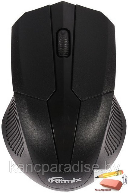 Мышь оптическая беспроводная Ritmix RMW-560, USB, black