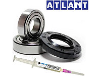 Ремкоплект для стиральной машины Atlant ver2 RMA2 (skf 6204 + skf 6205 + 30*52*8,5/10,5 - SLB027ZN)