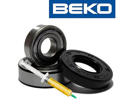 Ремкомплект для стиральной машины Beko RMBE / skf6203 + skf6204 + 25x50x10 -  NQK030, фото 2