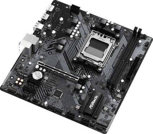 Материнская плата ASRock A620M-HDV/M.2+ Soc-AM5 (A620) PCI-Ex16 2xPCI-Ex1 2xM.2+M.2(WiFi) 1GbE LAN RAID 0/1/10, фото 2