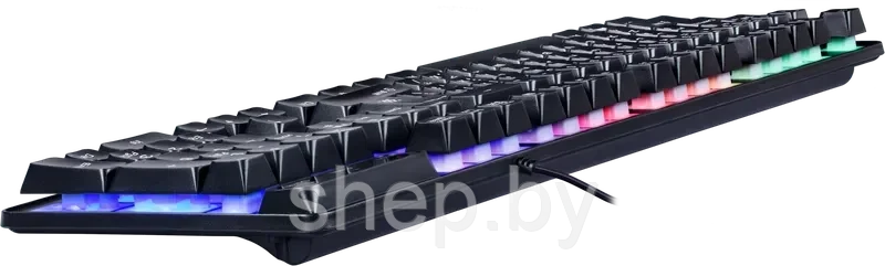 Клавиатура Defender Arx GK-196L, игровая, проводная, подсветка, 104 клавиши, USB, чёрная - фото 4 - id-p224903746