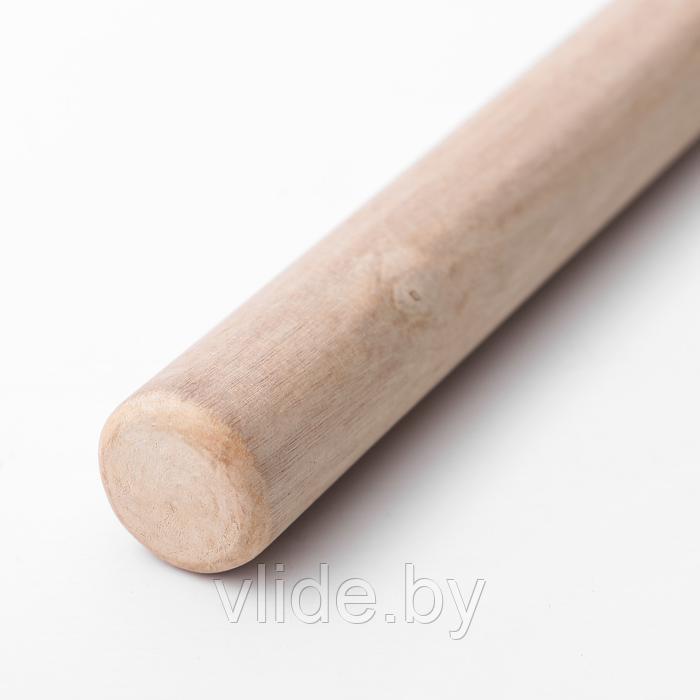 Скалка деревянная Доляна, 24 см, прямая - фото 2 - id-p224909356