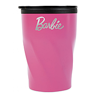 Кружка термическая "Neon. Barbie", пластик, 350 мл, розовый