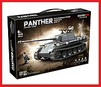 Конструктор 100246 Quanguan Танк Пантера, V Panther, 1180 деталей