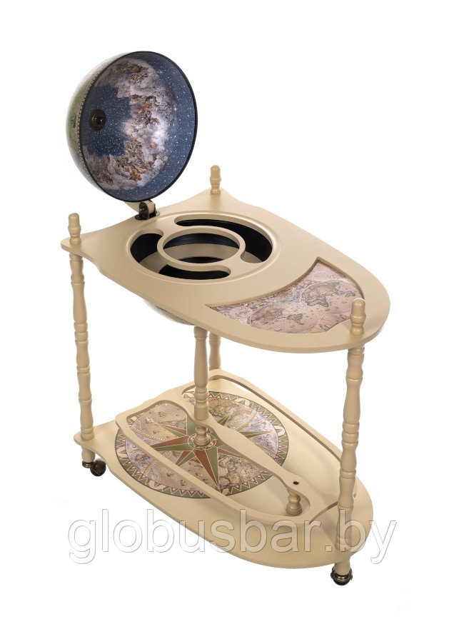 Глобус-бар со столиком, сфера 33 см - фото 3 - id-p195800364
