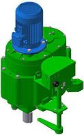 Редуктор УНС 1-12.000 (1,5кВт/1500мин-1) в сборе с механизмом реверса