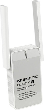 Keenetic Buddy 5 KN-3311-01 Mesh-ретранслятор (802.11ac (Wi-Fi 5), 2.4 ГГц/5 ГГц, до 1200 Mbps, 1x100Mbit LAN, фото 2