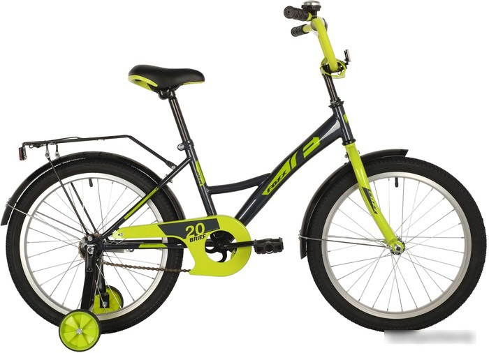 Детский велосипед Foxx BRIEF 20 2021 (зеленый) - фото 1 - id-p224924473