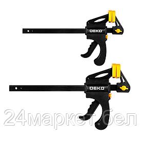 Струбцина быстрозажимная 200 мм DEKO CL200-2 (2 шт.) 065-0614