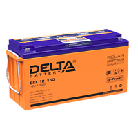 Аккумулятор для ИБП гелевый 12В/150Ач Delta GEL 12-150 срок службы 12 лет