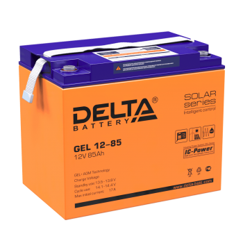Аккумулятор для ИБП гелевый 12В/85Ач Delta GEL 12-85 срок службы 12 лет - фото 1 - id-p224927068
