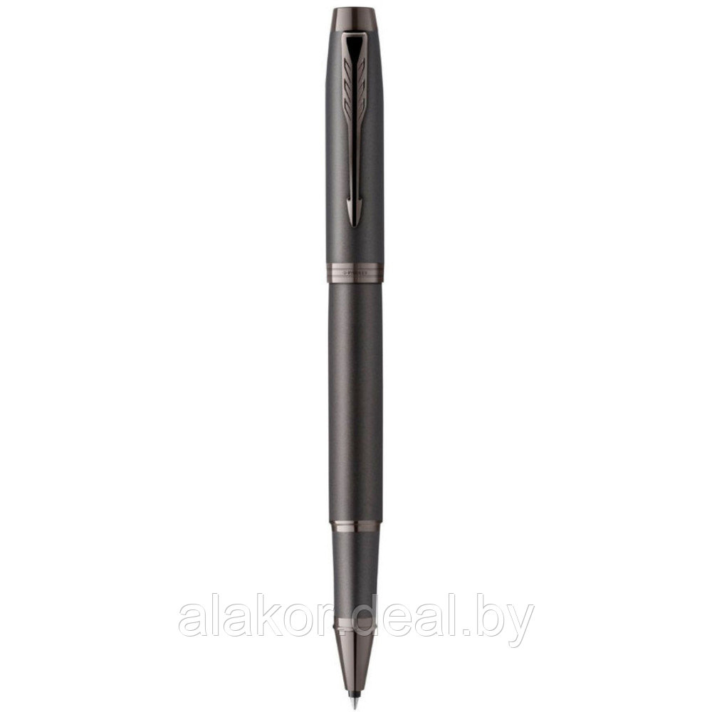 Ручка-роллер "IM Monochrome T328 PVD", 0.5, цвет синий, стержень черный - фото 1 - id-p224929926