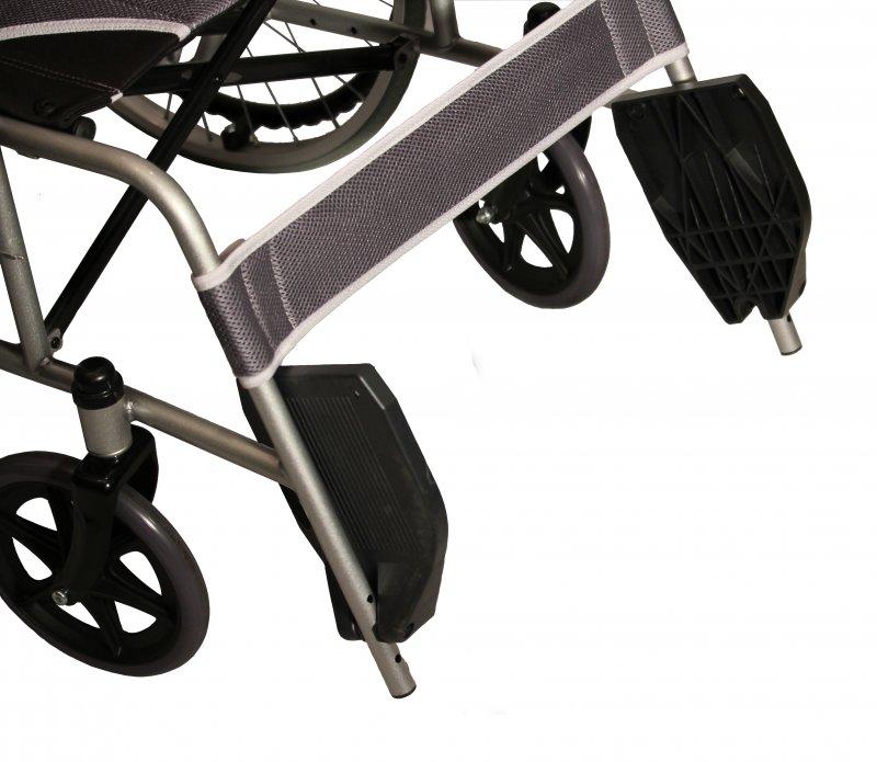АТ52301 Кресло-коляска с ручным приводом прогулочная для людей с ограниченными возможностями передвижения - фото 3 - id-p224930514