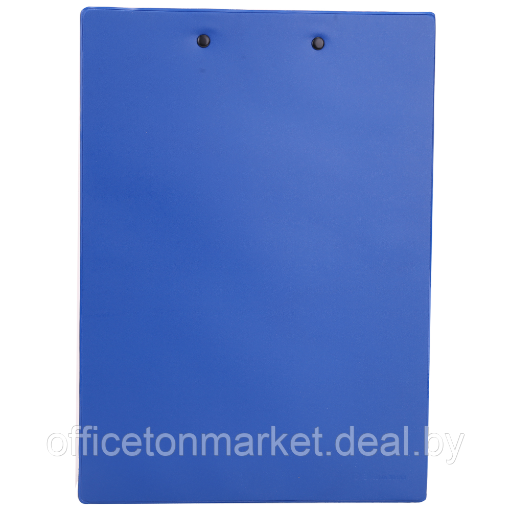 Планшет с зажимом Deli "ПВХ", А4, синий - фото 3 - id-p224930149