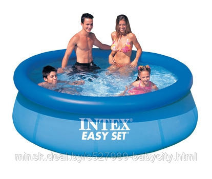 Бассейн надувной для дачи Intex Easy Set 244x76 см 28110NP - фото 1 - id-p224931158