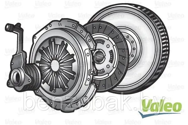 КОМПЛЕКТ СЦЕПЛЕНИЯ VALEO 845022 6680300105 MERCEDES - фото 1 - id-p224930629