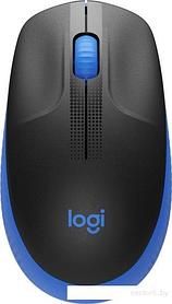 Мышь Logitech M190 (черный/синий)